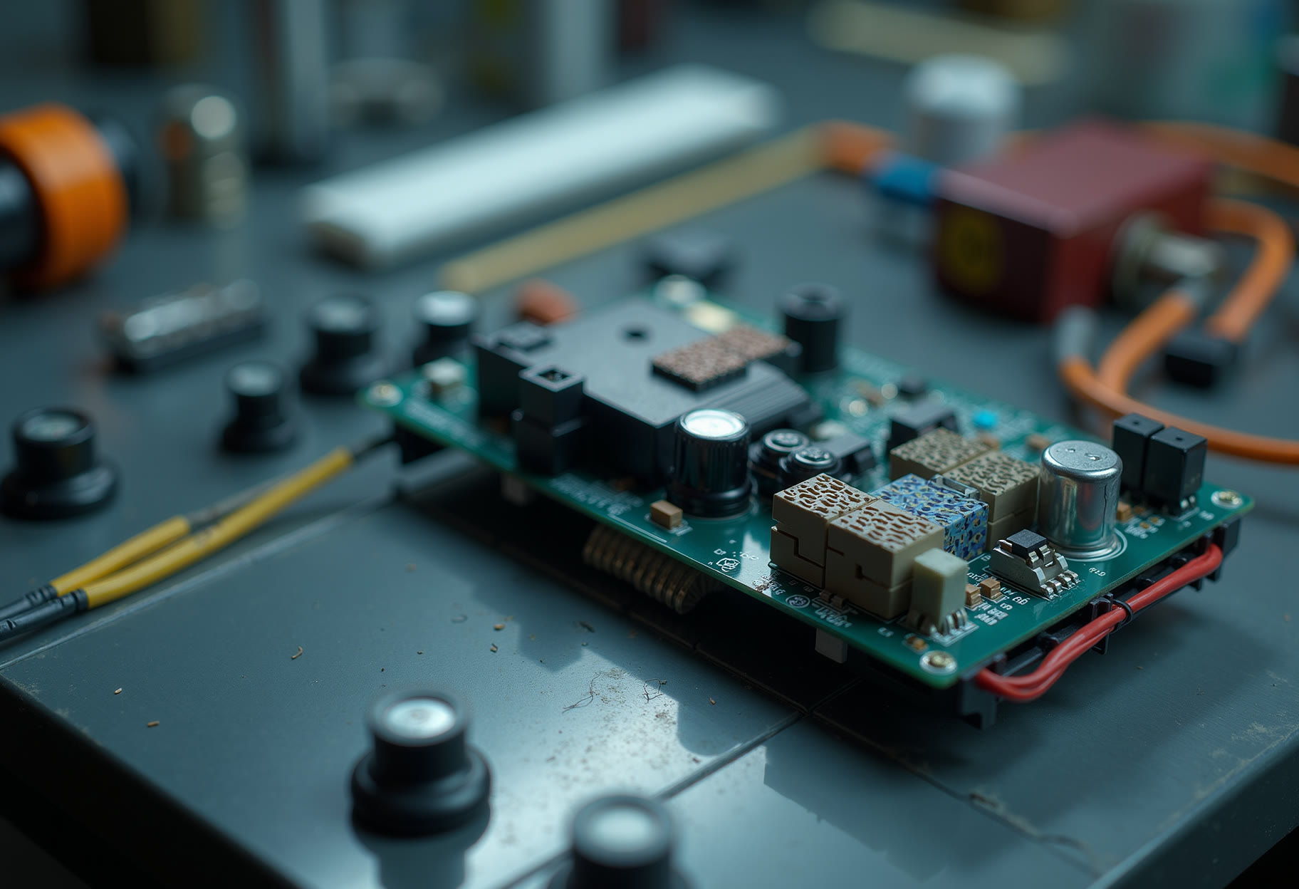 Lid lock and control board on a Maytag washer
